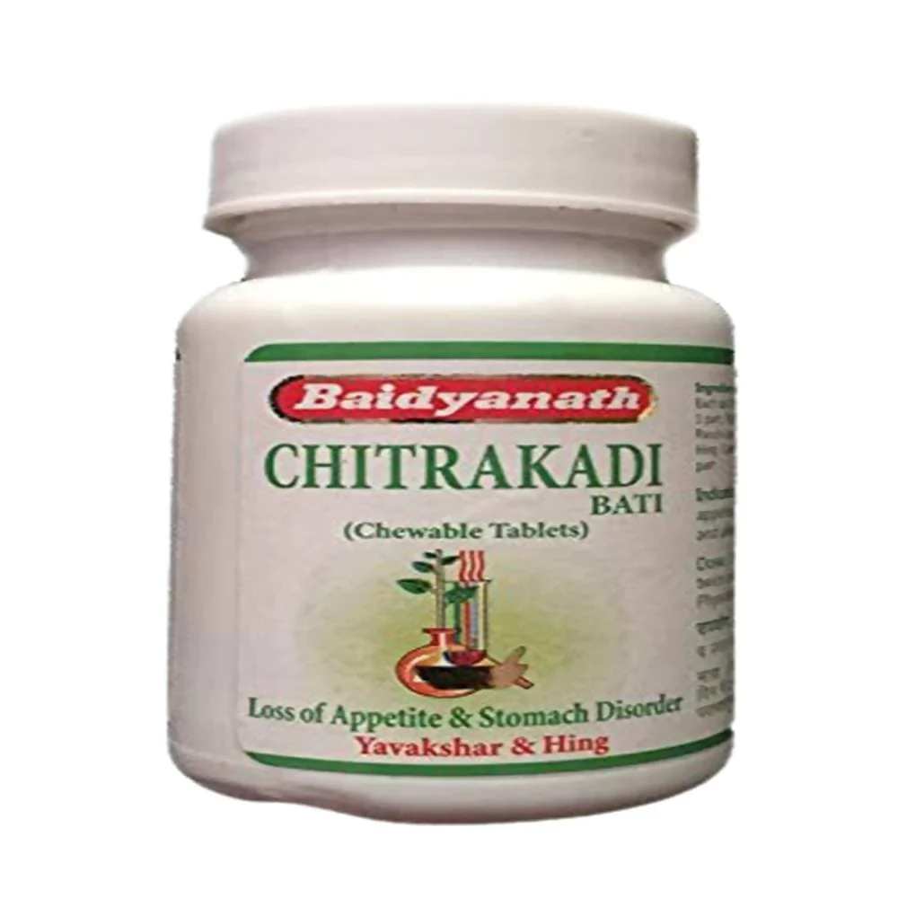 Baidyanath Jhansi Chitrakadi Bati, 80 Tabets-3.webp